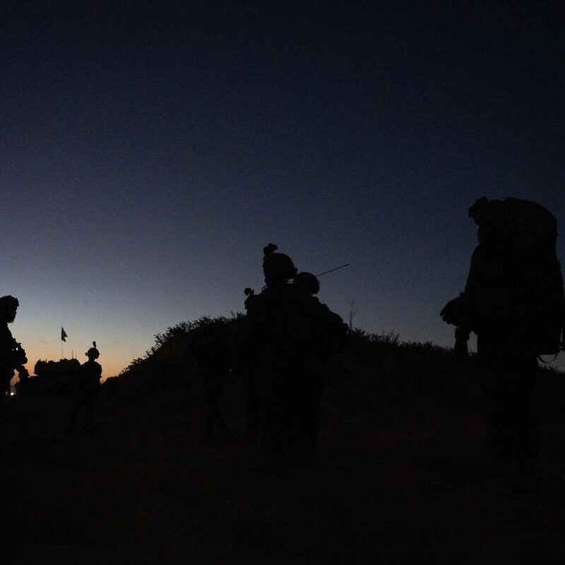 Israeli soldiers during operational activities in the Gaza Strip, July 2025. Credit: IDF.