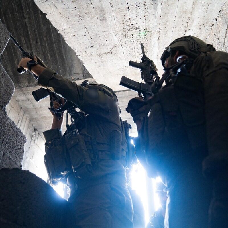 Israeli soldiers during operational activities in the Gaza Strip, July 2025. Credit: IDF.