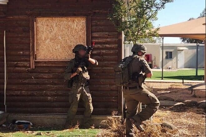 IDF troops from the 210th Division in an exercise in the Golan Heights area and Mount Hermon, July 9, 2025. Credit: IDF.