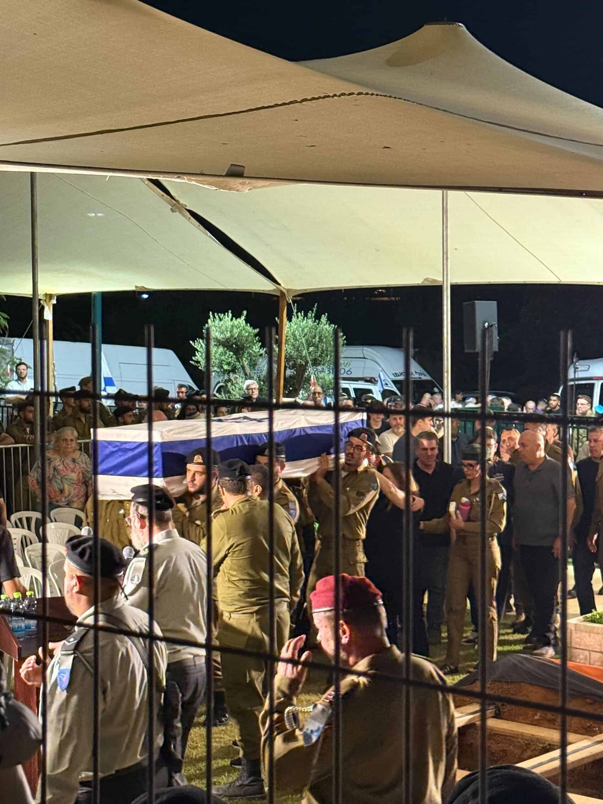 IDF Soldier Funeral in Rehovot