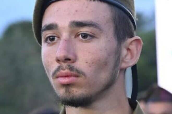 IDF Sgt. Maor Eizenkot, 19. Source: X.