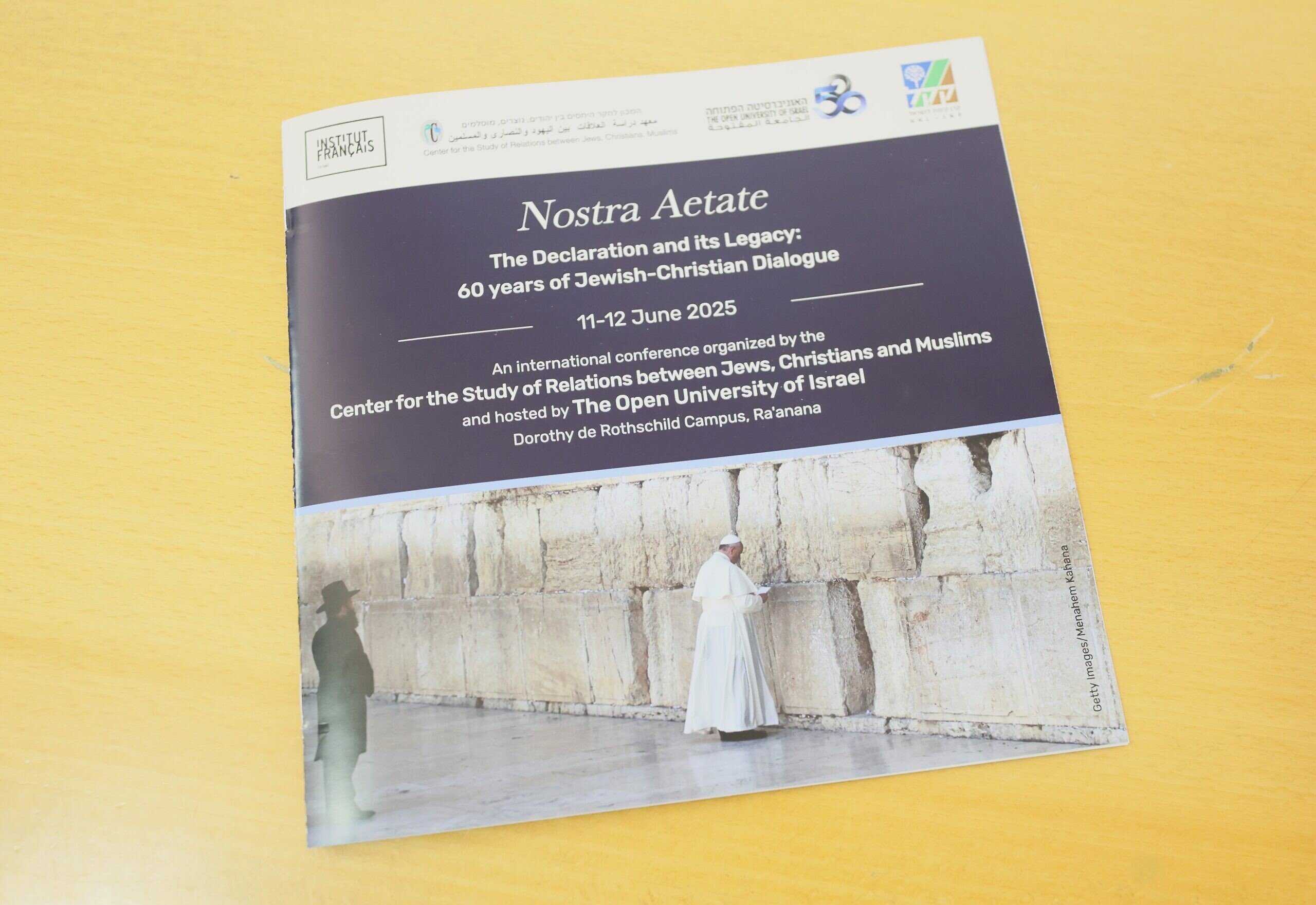Open University of Israel, Nostra Aetate Conference -