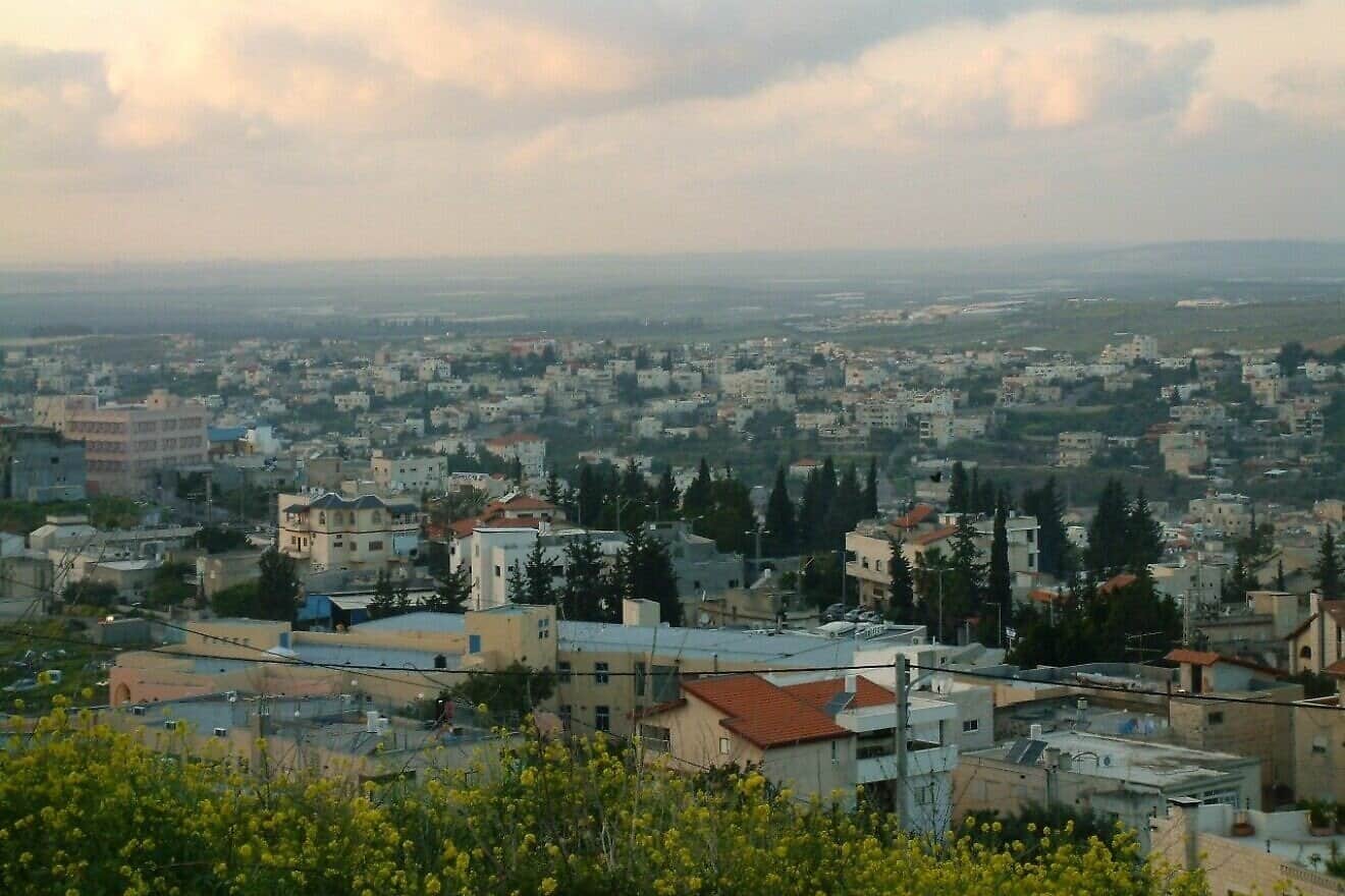 Shefa-Amr, an Arab city in the Northern District of Israel. Credit: Wikimedia Commons.