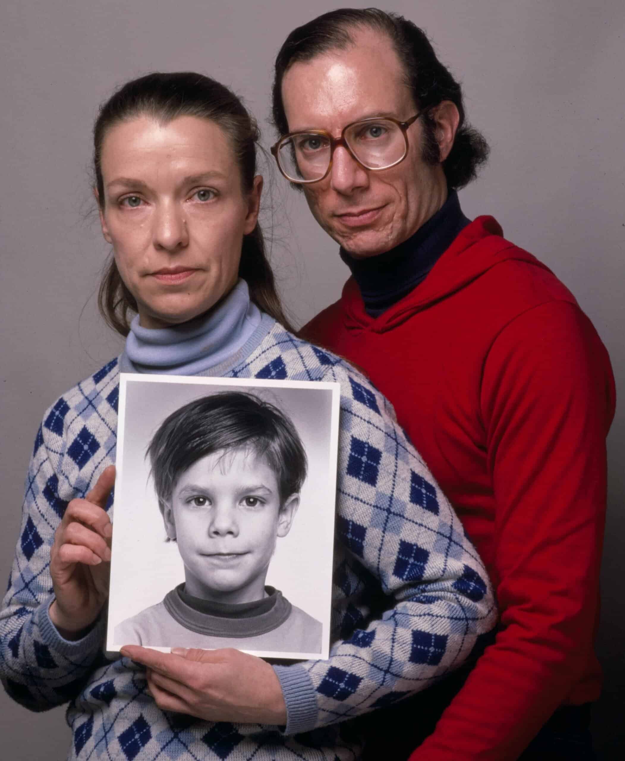 Stanley and Julie Patz With Photo of Son Etan Patz