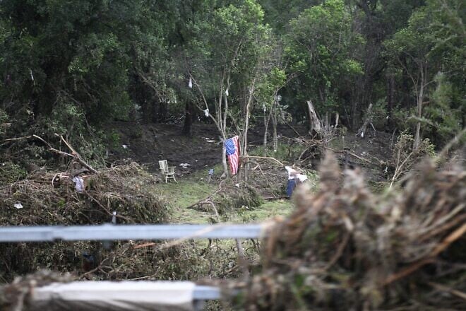Aftermath of severe flash floods in the Texas Hill Country, a region spanning the central and southern parts of the state, which became inundated after torrential rain, causing the Guadalupe River to rise as much as 30 feet in some places, on July 7, 2025. Credit: wckitchen via Creative Commons.