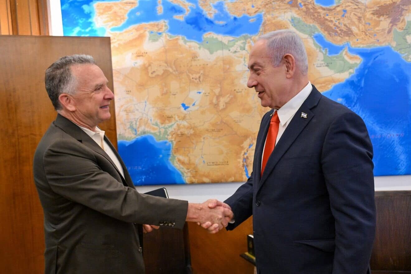 U.S. Mideast envoy Steve Witkoff meets with Prime Minister Benjamin Netanyahu at the Prime Minister's Office in Jerusalem, July 31, 2025. Photo by Kobi Gideon/GPO.