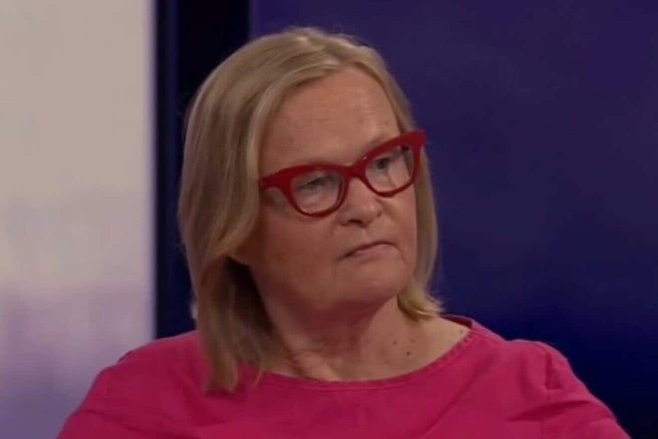 Susanne Dahlgren, director of the Finnish Institute in the Middle East, speaks during an interview with the "YLe" broadcaster in Helsinki. Source: Screenshot/YLe.