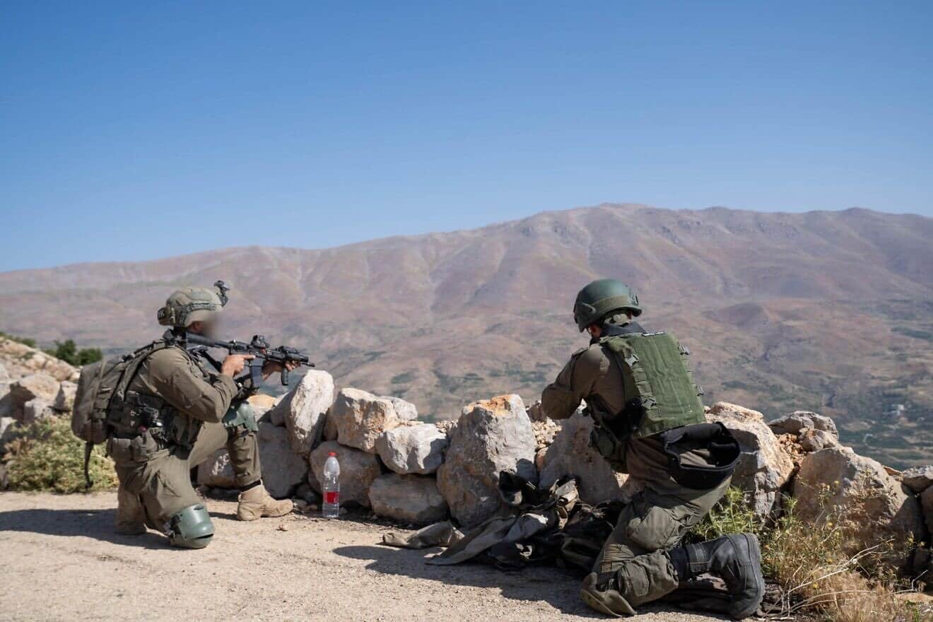 IDF soldiers operate near Mount Hermon in Syria, July 2025. Credit: IDF.