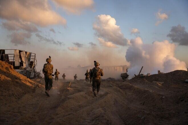 Israeli soldiers continue their operations against Hamas terrorists in Beit Hanoun, Gaza, July 2025. Credit: IDF.