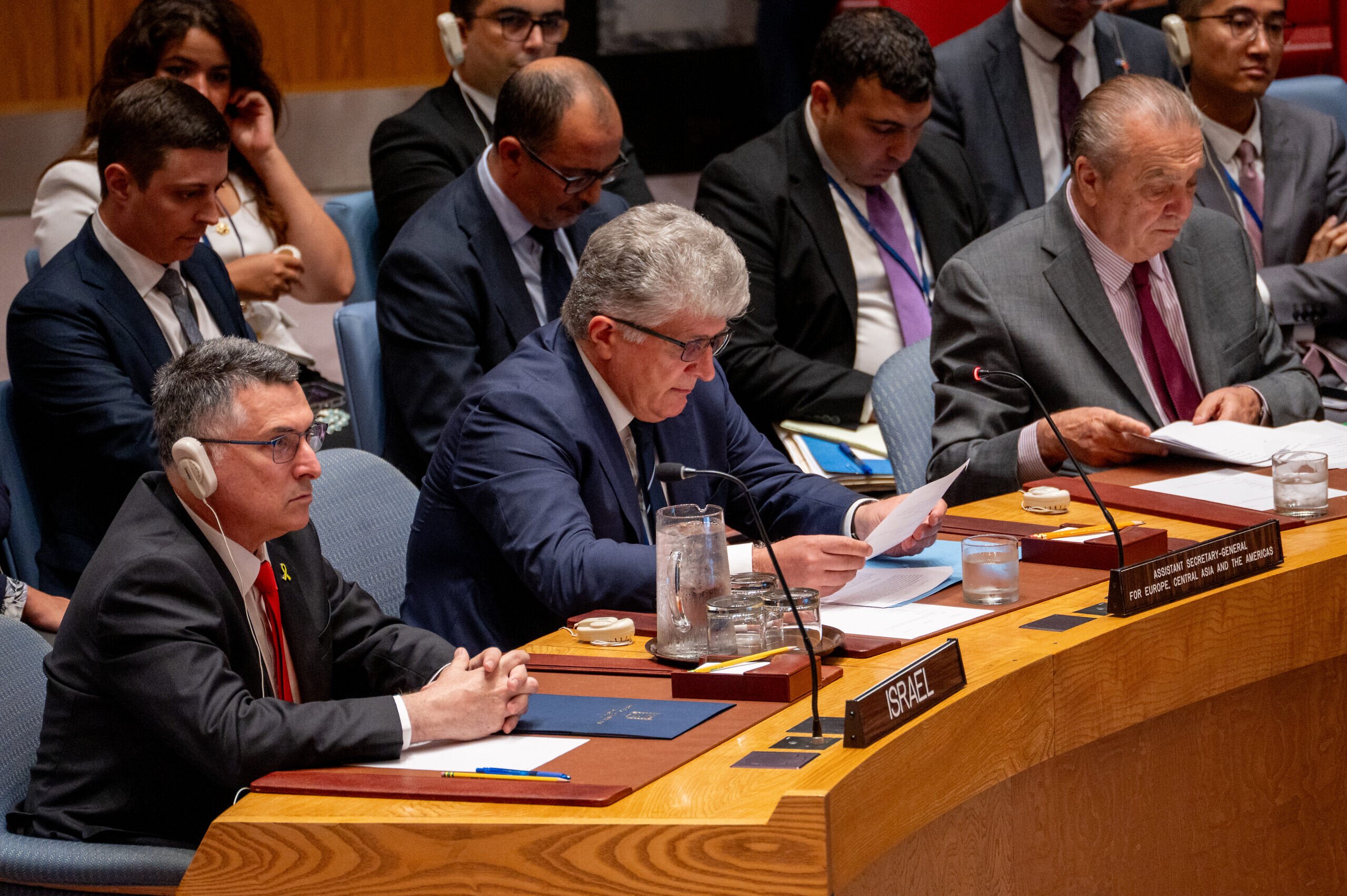 Hostage’s brother tells UN Security Council its silence about ‘monstrous cruelty is complicity’
