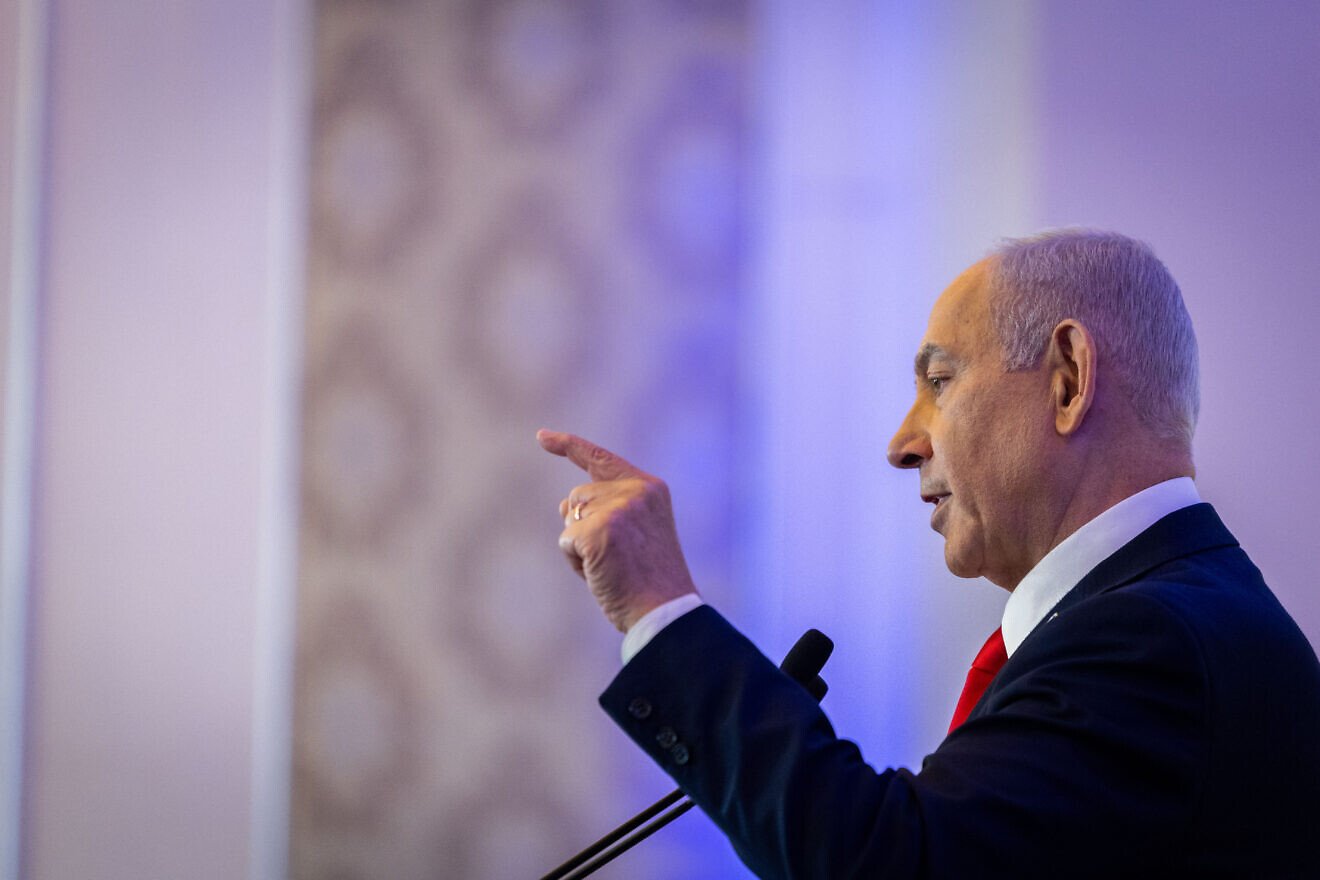 Israeli Prime Minister Benjamin Netanyahu attends a Christian Conference in Jerusalem, on April 27, 2025. Photo by Chaim Goldberg/Flash90. Israeli Prime Minister Benjamin Netanyahu attends a Christian Conference in Jerusalem, on April 27, 2025. Photo by Chaim Goldberg/Flash90.