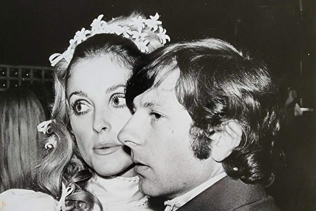 Roman Polanski and Sharon Tate