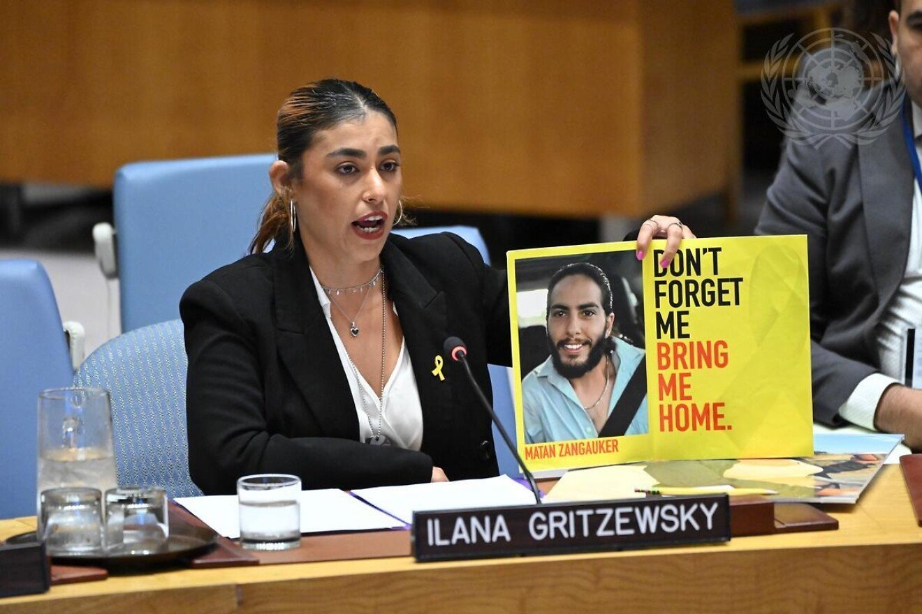 Hostage survivor tells UN Security Council of rape starvation in Hamas captivity