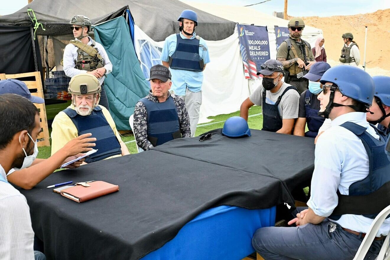 Witkoff Huckabee in Gaza
