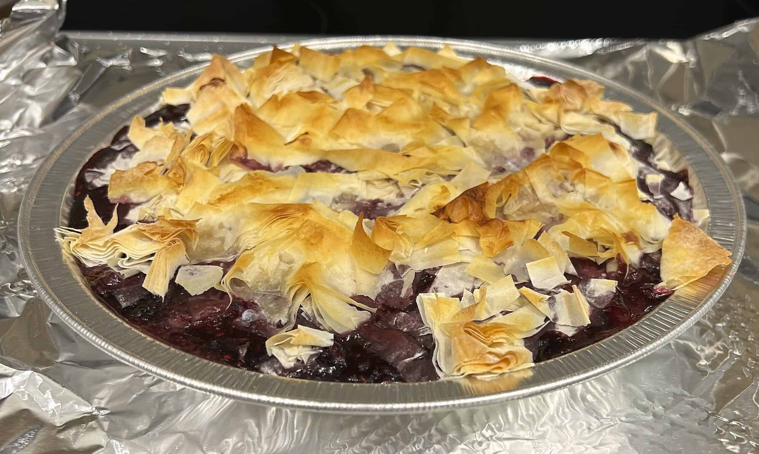 Berry Compote Crumble