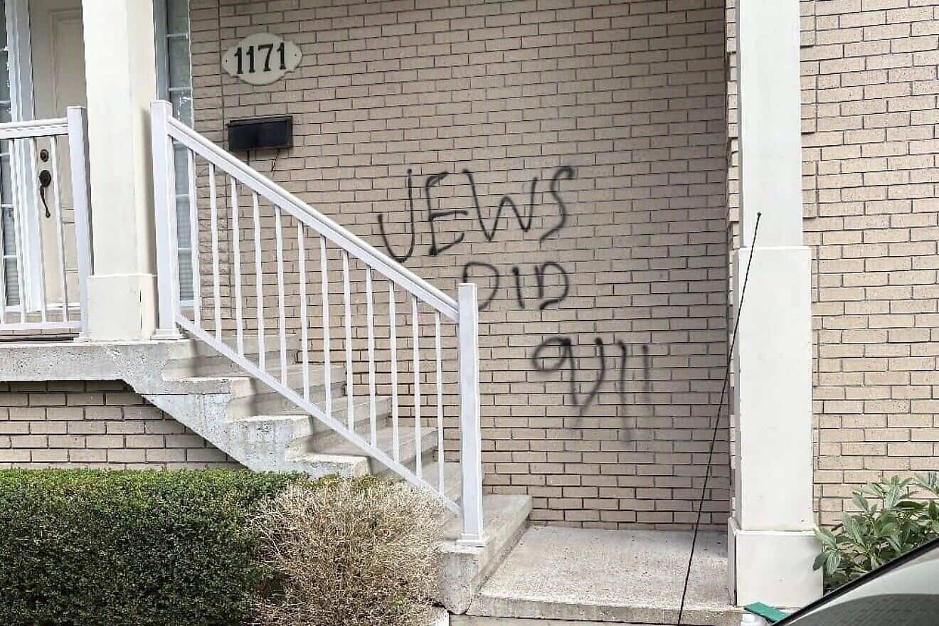 Three Jewish sites hit with antisemitic graffiti in Halifax Canada