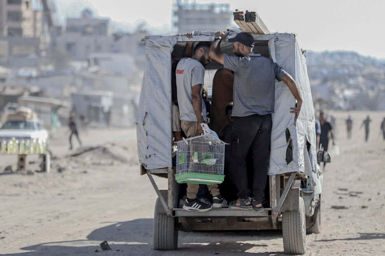 Up to 80,000 Palestinians have already left Gaza City, says Israeli  security source - JNS.org