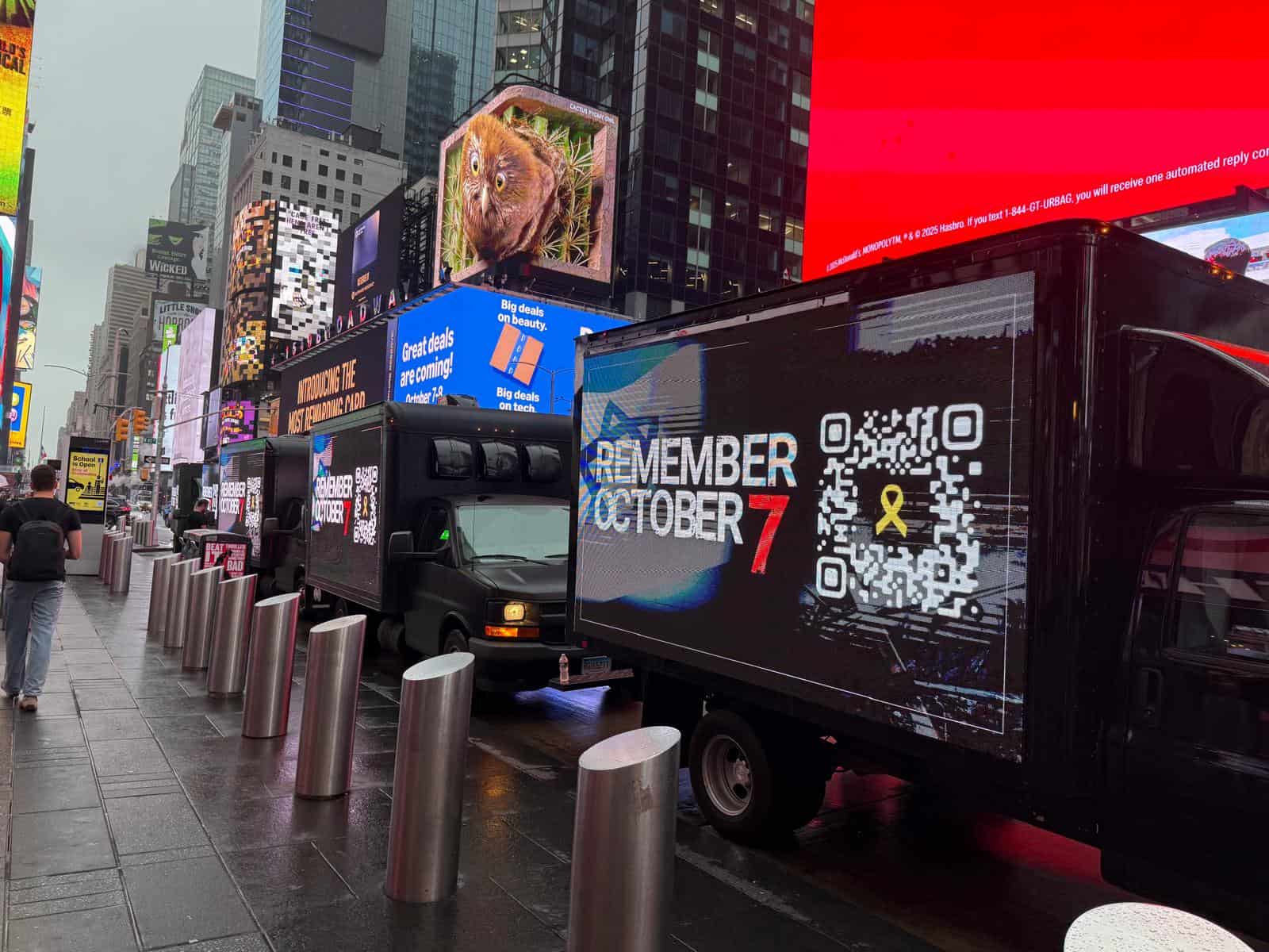 Israel launches NYC ad campaign to spotlight Oct. 7 Hamas atrocities -  JNS.org