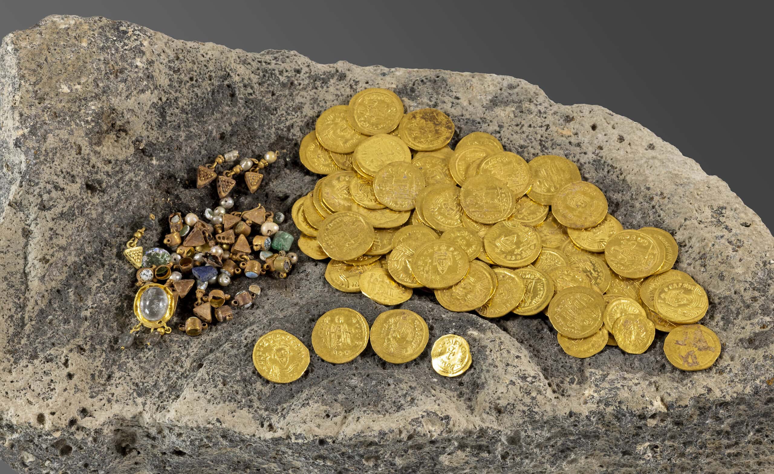 Byzantine-era gold coins unearthed near Sea of Galilee - JNS.org