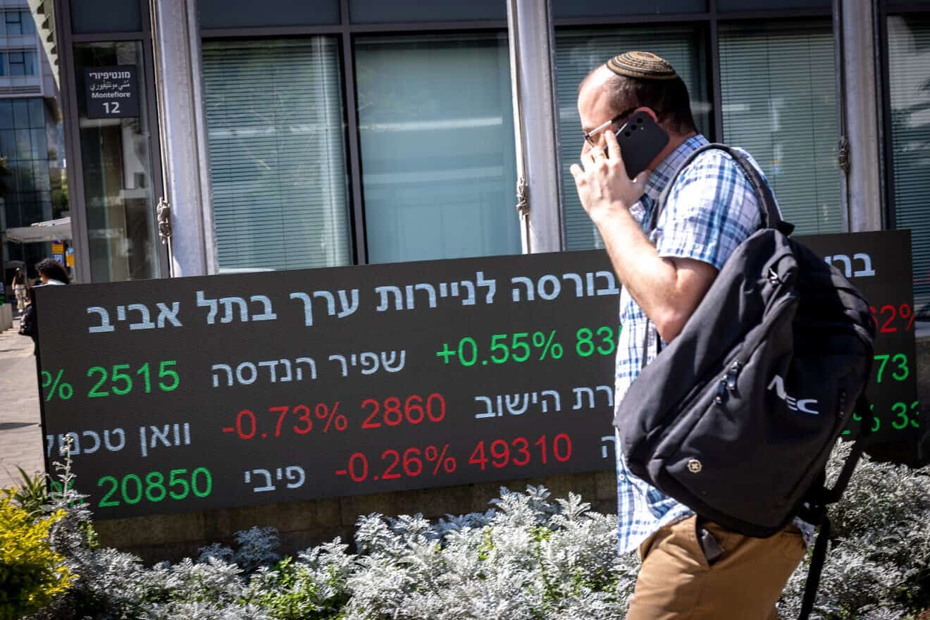 Tel Aviv stocks soar to new highs on optimism over Gaza plan - JNS.org