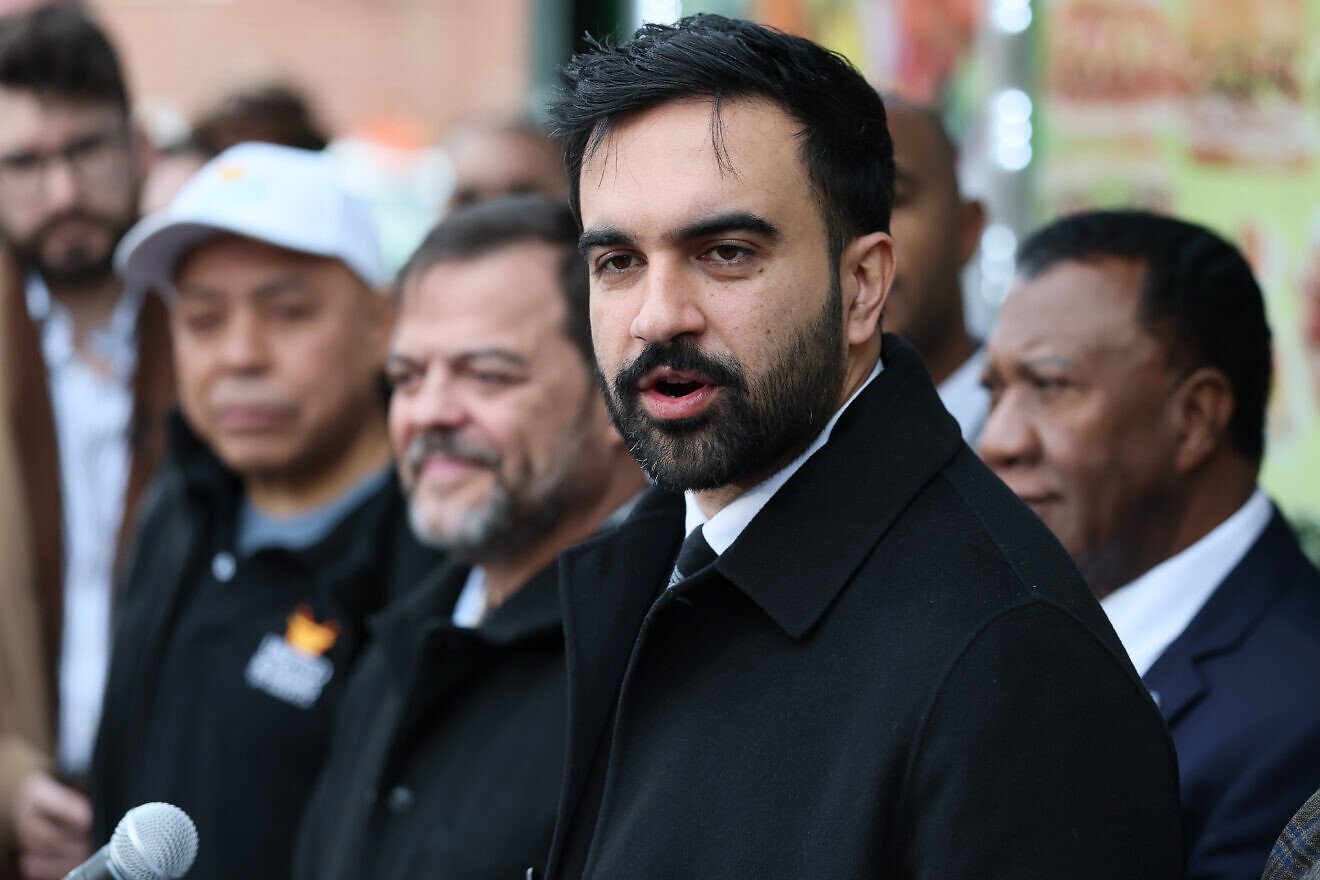 Zohran Mamdani, a New York state assemblyman and the Democratic mayoral candidate in New York City, speaks during a press conference in the Belmont neighborhood of the Bronx, N.Y., on Oct. 29, 2025. Photo by Michael M. Santiago/Getty Images. Zohran Mamdani, a New York state assemblyman and the Democratic mayoral candidate in New York City, speaks during a press conference in the Belmont neighborhood of the Bronx, N.Y., on Oct. 29, 2025. Photo by Michael M. Santiago/Getty Images.