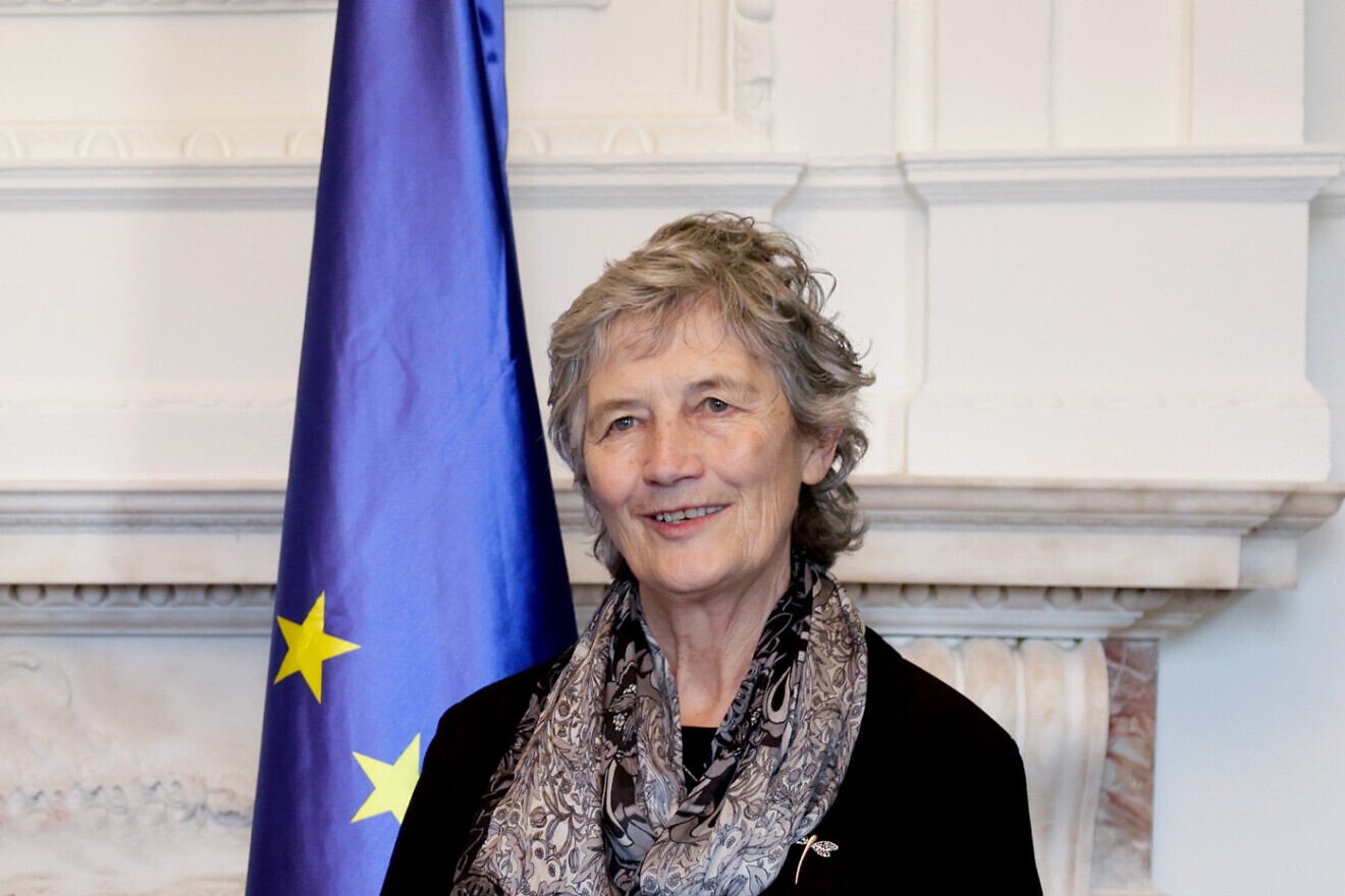 Catherine Connolly receives guests at the Irish parliament in Dublin, Ireland on Dec. 1, 2022. Photo credit: Houses of the Oireachtas. Catherine Connolly receives guests at the Irish parliament in Dublin, Ireland on Dec. 1, 2022. Photo credit: Houses of the Oireachtas.