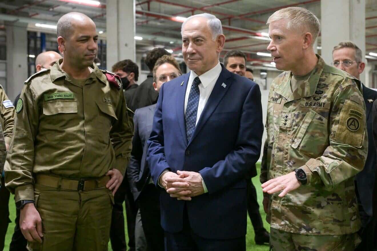 Netanyahu visits joint US-Israeli base monitoring Gaza deal - JNS.org