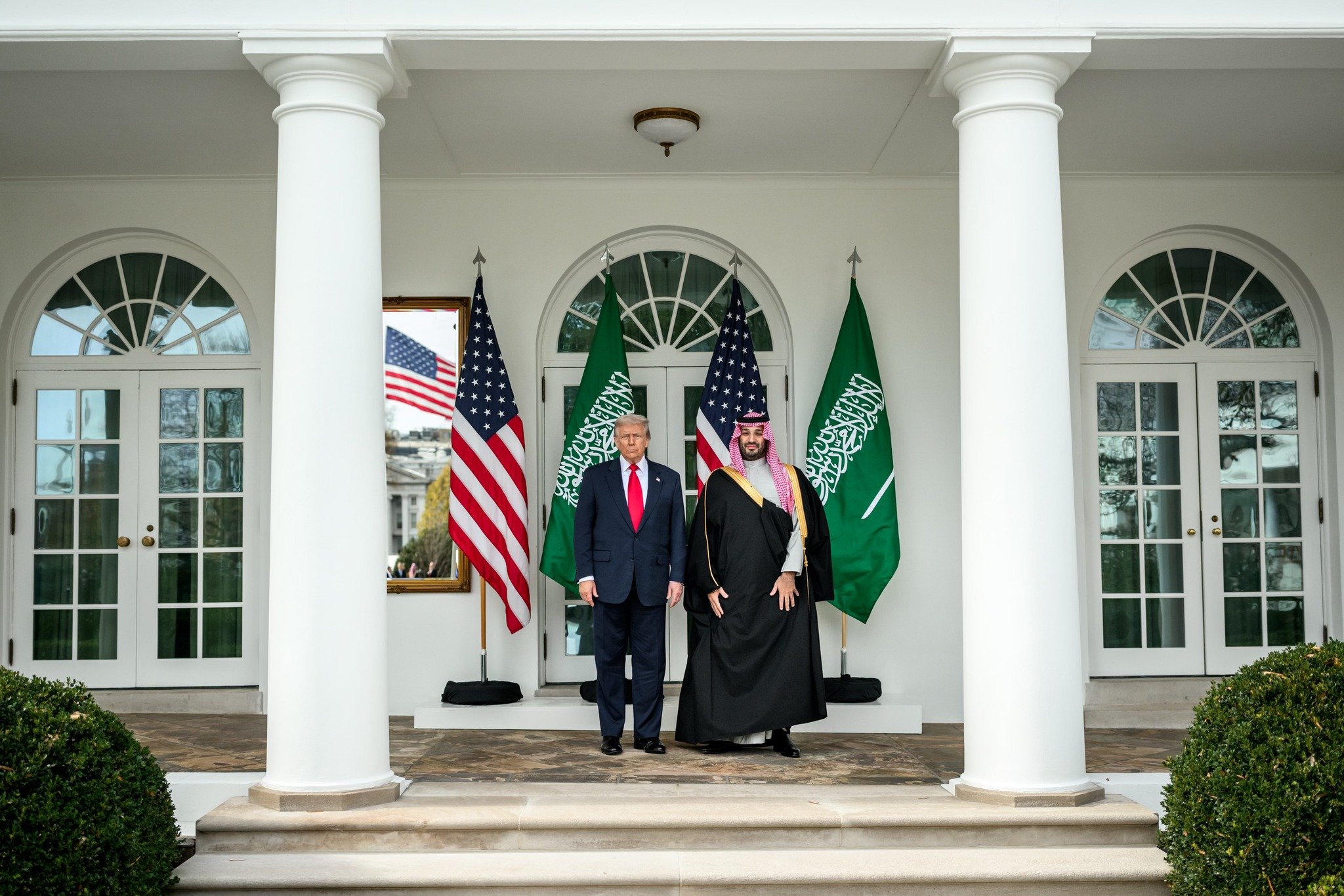 Donald Trump, Mohammed bin Salman Al Saud