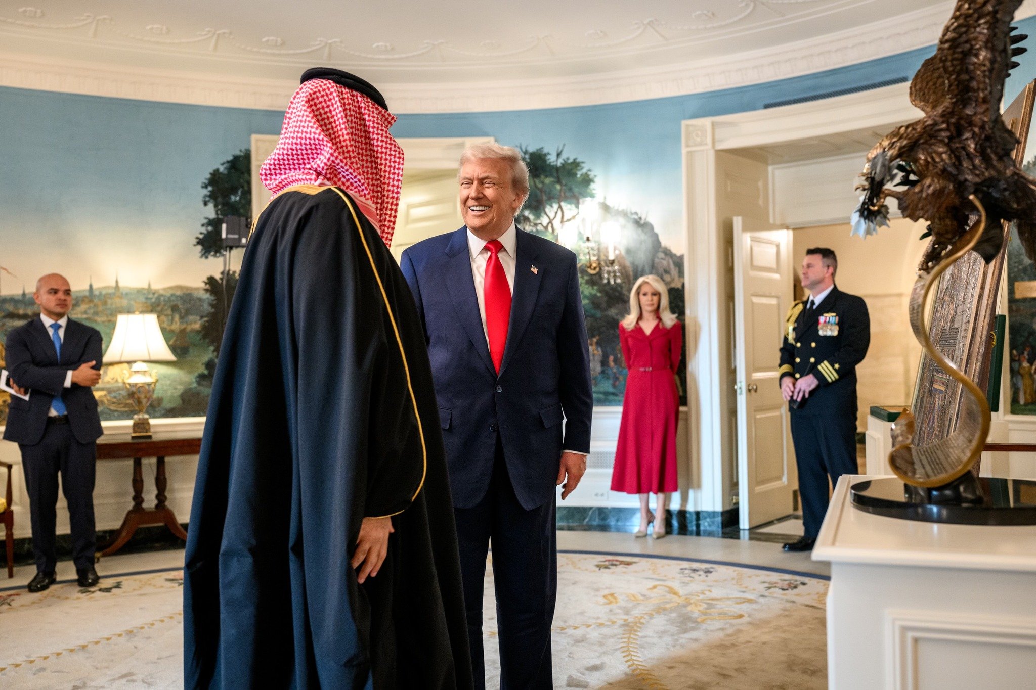 Donald Trump, Mohammed bin Salman Al Saud