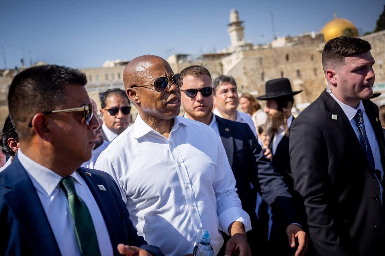 Eric Adams If I were a Jewish New Yorker Id be concerned about my children