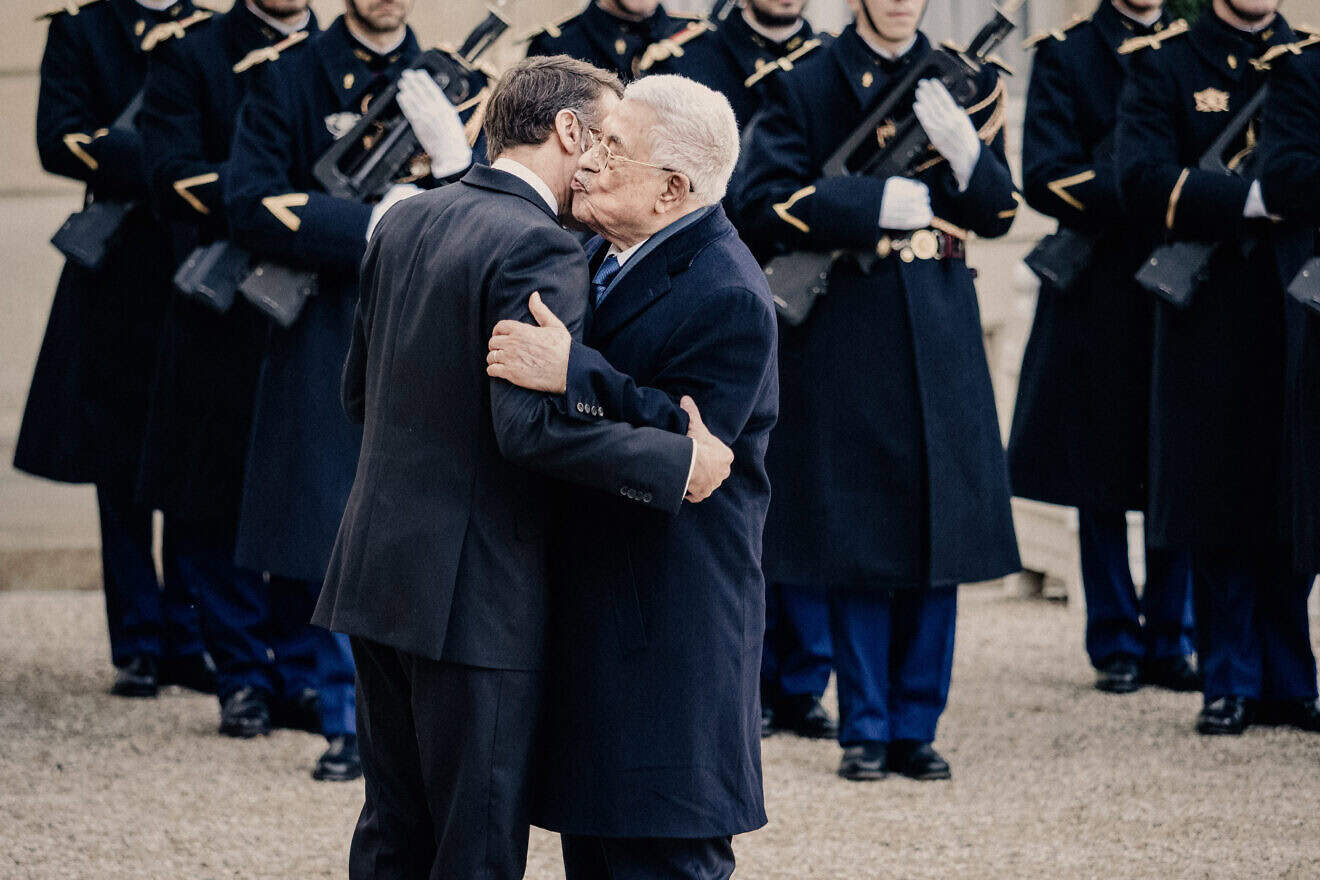 I know I can count on Abbas Macron tells PA leader during Paris visit