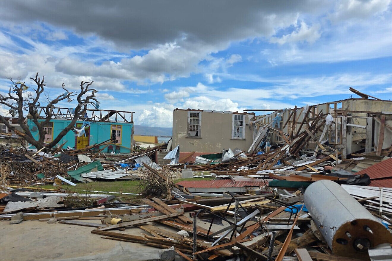 An Israeli medical delegation helps in Jamaica in the aftermath of Hurricane Melissa in November 2025. Credit: Courtesy.