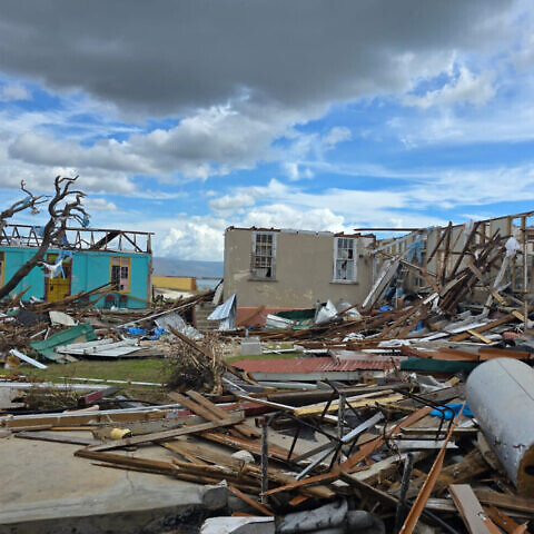 Una delegazione medica israeliana presta soccorso in Giamaica dopo l'uragano Melissa nel novembre 2025. Credito: per gentile concessione.