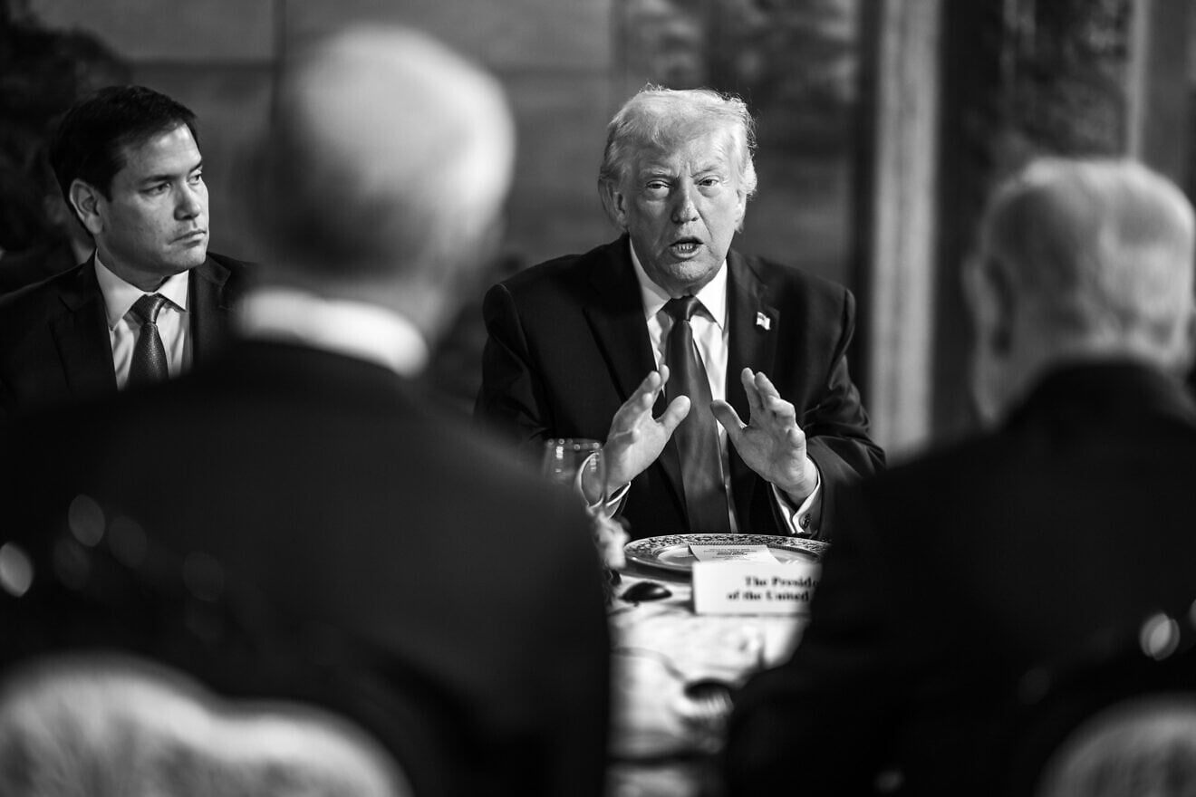 U.S. President Donald Trump participates in a bilateral press conference with Israeli Prime Minister Benjamin Netanyahu at the Mar-a-Lago Club in Palm Beach, Fla., Dec. 29, 2025. Credit: Daniel Torok/White House. U.S. President Donald Trump participates in a bilateral press conference with Israeli Prime Minister Benjamin Netanyahu at the Mar-a-Lago Club in Palm Beach, Fla., Dec. 29, 2025. Credit: Daniel Torok/White House.