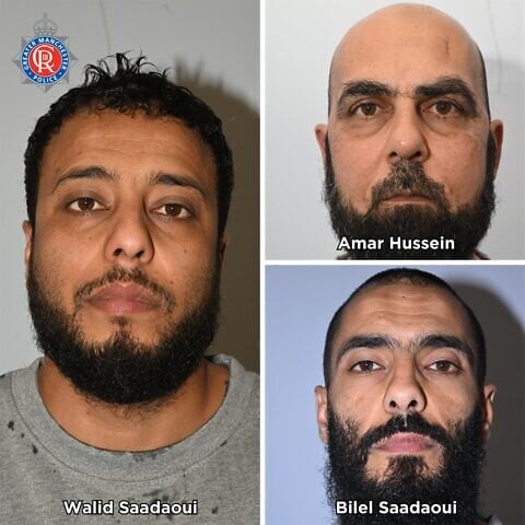Two brothers and a third man were convicted in a court near Manchester, England, in connection with a foiled terrorist plot intended to target the Jewish community. Credit: Courtesy of Greater Manchester Police.