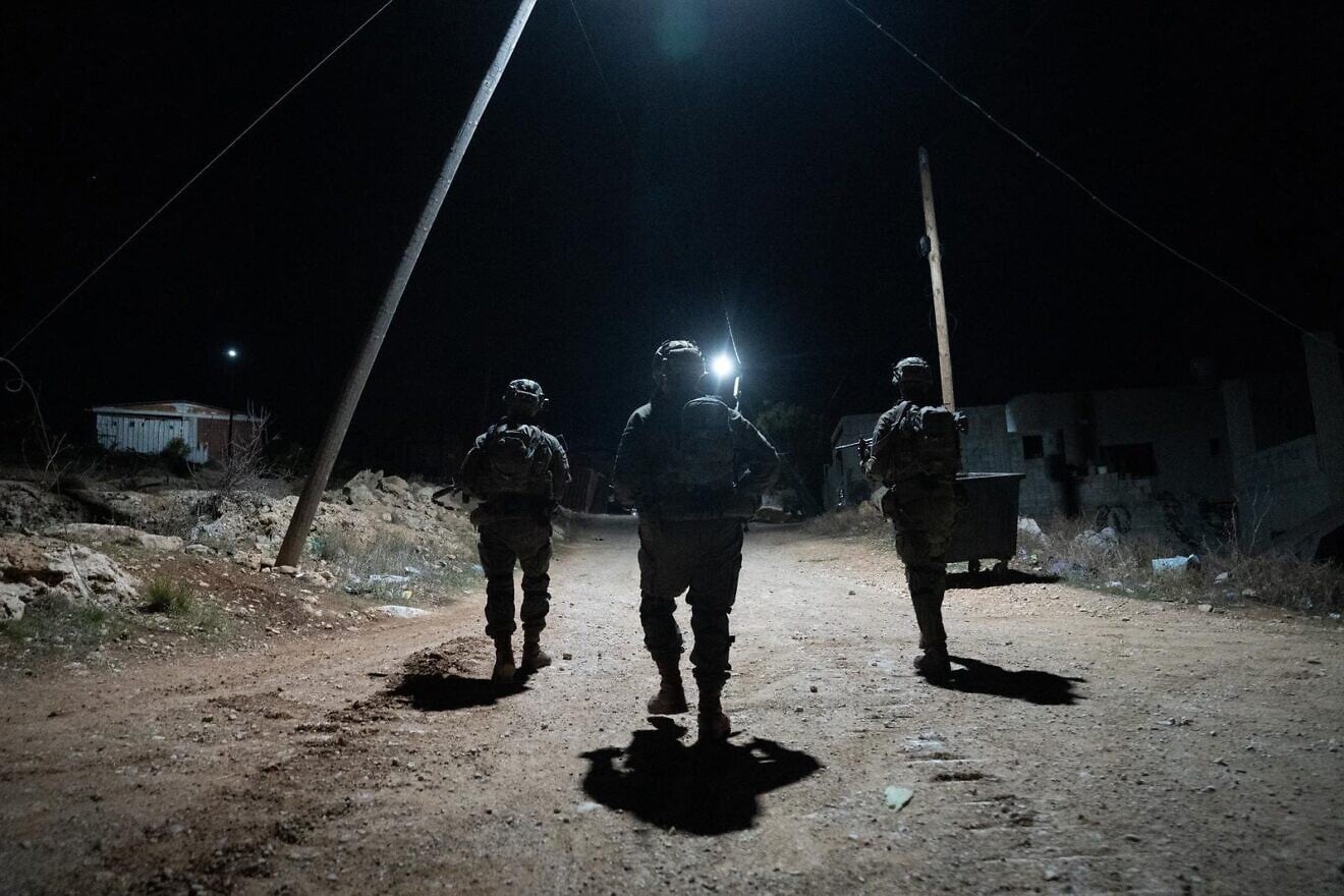 Israeli security forces conduct counter-terrorism operations in northern Samaria, December 2025. Credit: IDF. Israeli security forces conduct counter-terrorism operations in northern Samaria, December 2025. Credit: IDF.