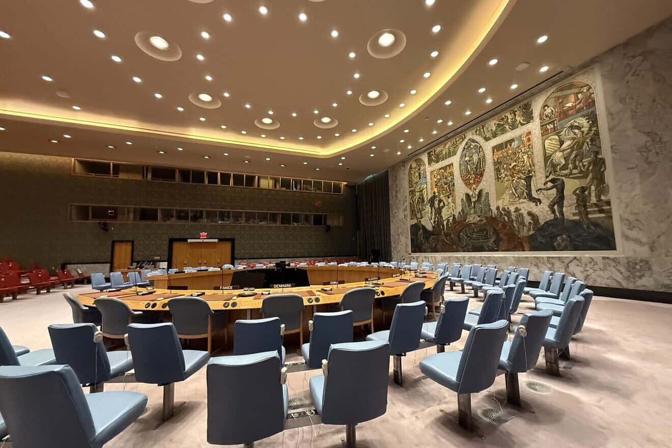 Anti-Israel obsession Saar says before UN Security Council Meeting