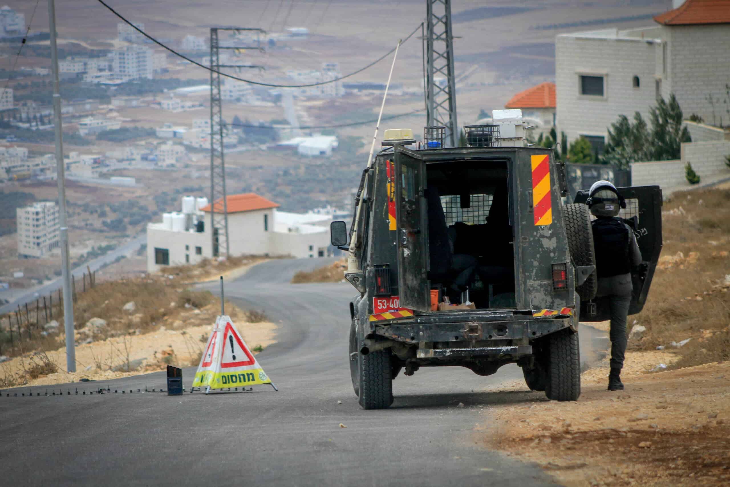 PA police fire at Israeli car that sped through Nablus checkpoint - JNS.org