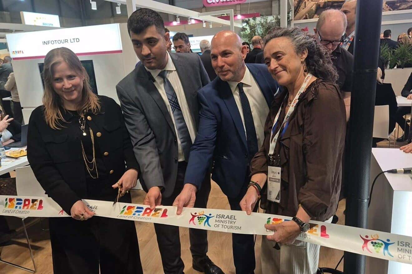 Israel inaugurates tourism booth at global Spanish travel fair - JNS.org