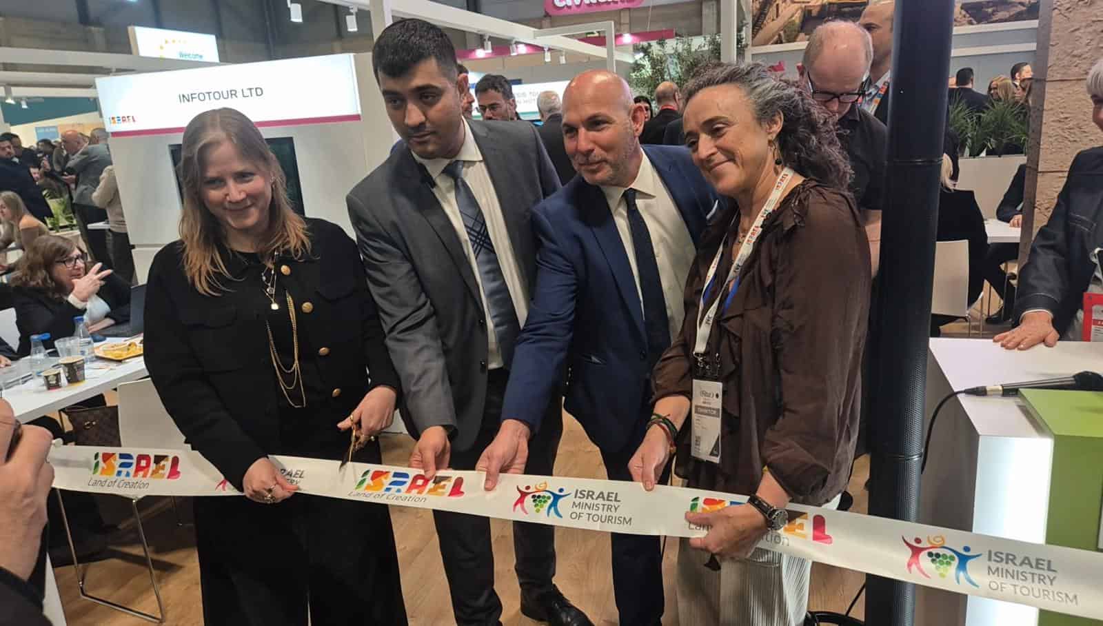 Israel inaugurates tourism booth at global Spanish travel fair - JNS.org