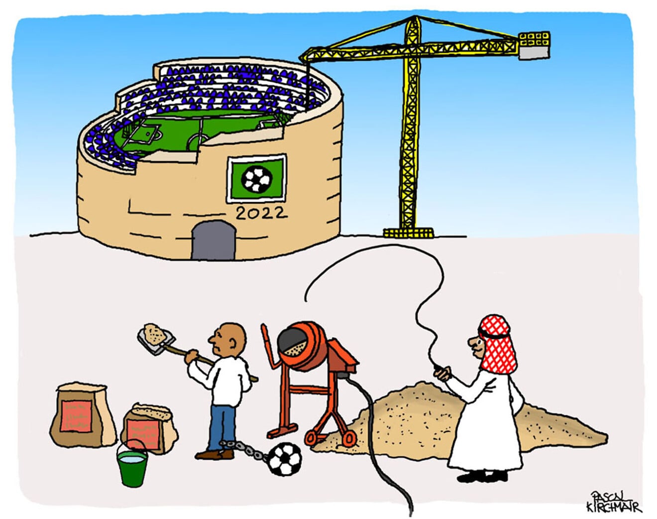 Slave Labor Ahead of 2022 FIFA World Cup in Qatar