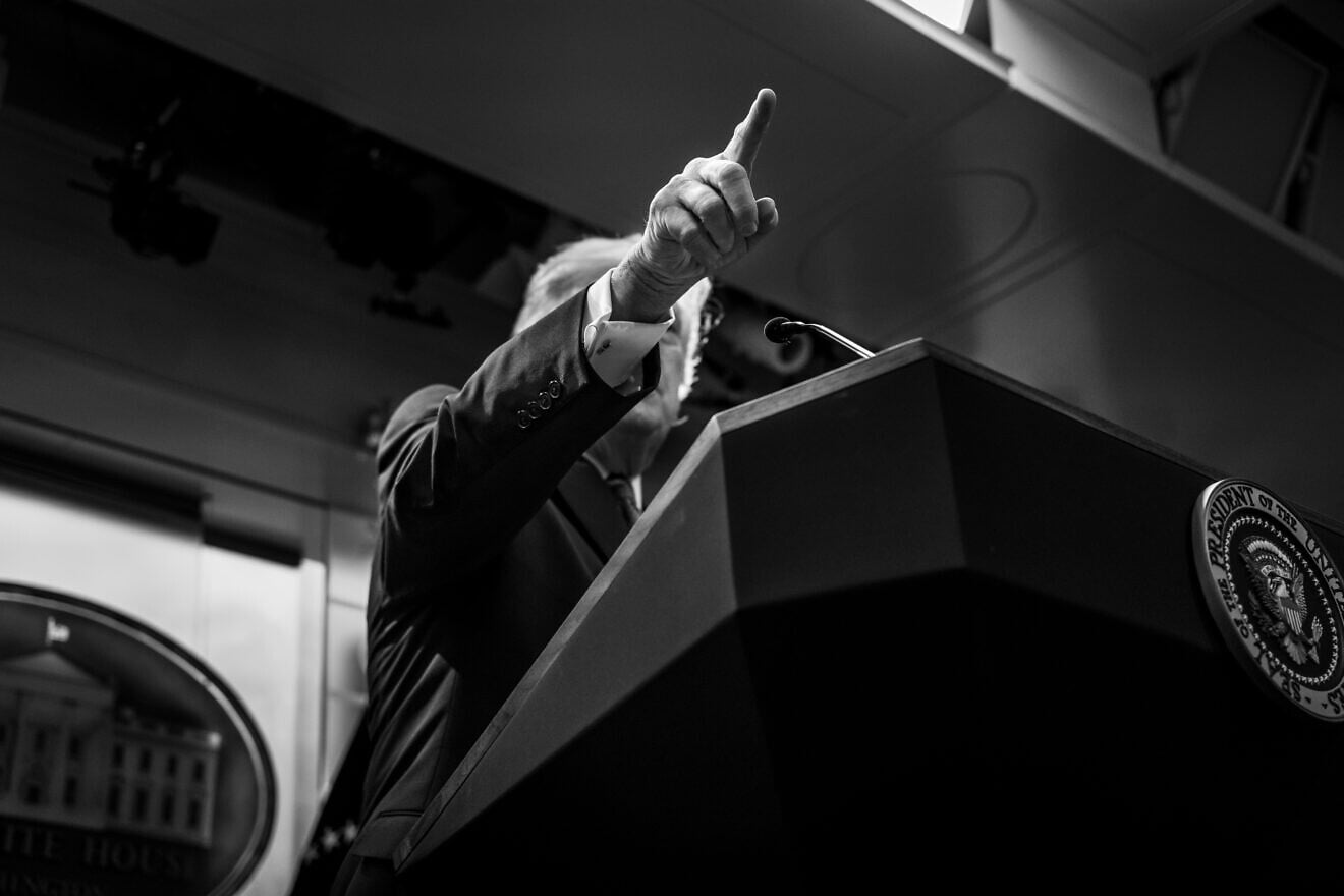 Trump wont rule out US troops in Iran says doesnt care about polling