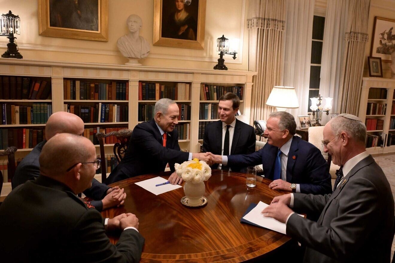 Netanyahu meets Witkoff Kushner ahead of White House talks with Trump