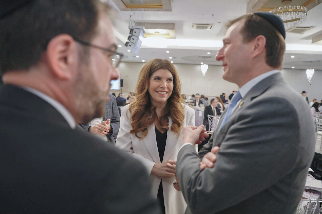 New York City Council speaker Julie Menin is honored by COJO Flatbush, on right is Rep. Dan Goldman (D-N.Y.), March 15, 2026. Credit: Credit Alex Krales/NYC Council Media Unit. New York City Council speaker Julie Menin is honored by COJO Flatbush, on right is Rep. Dan Goldman (D-N.Y.), March 15, 2026. Credit: Credit Alex Krales/NYC Council Media Unit.