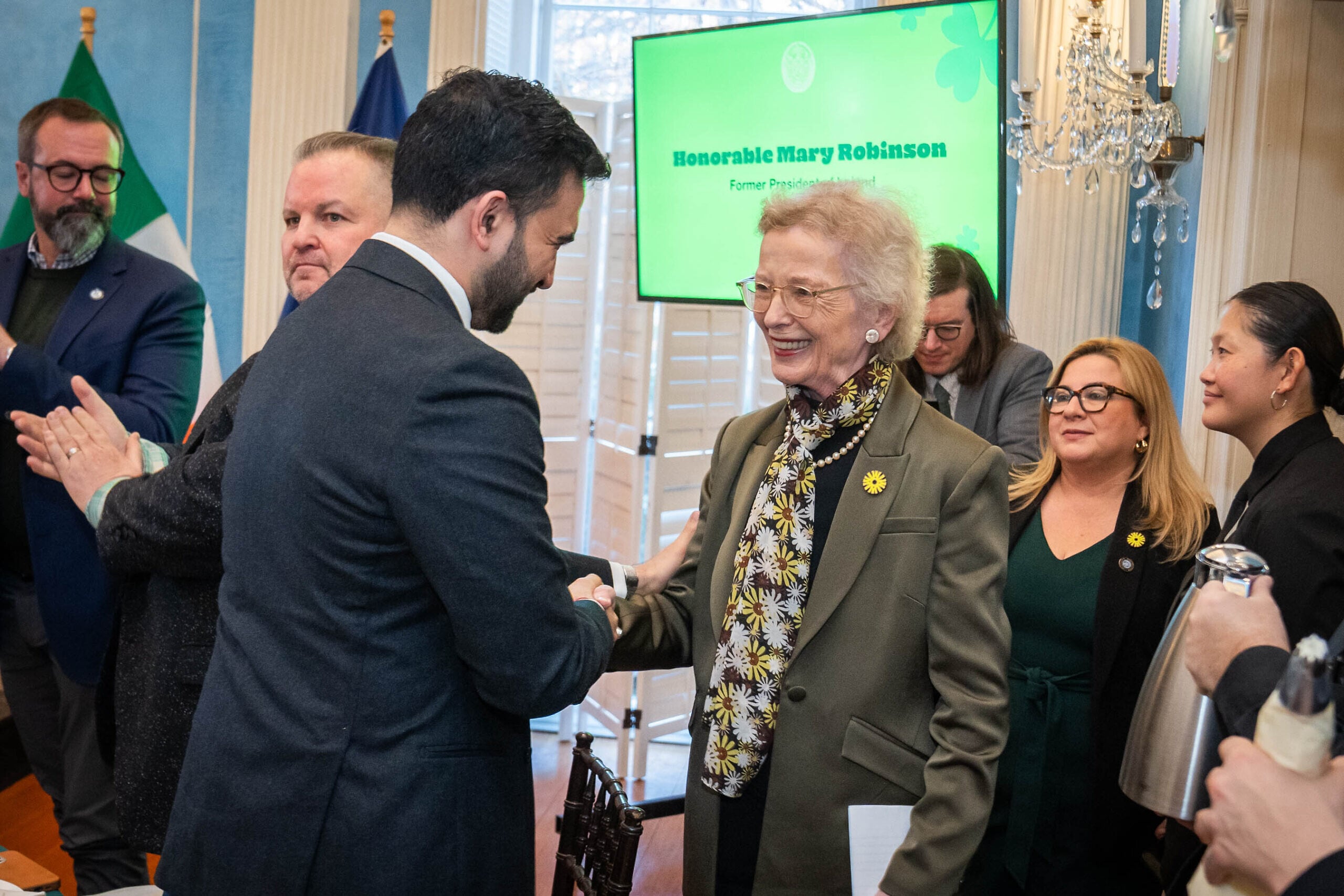 Mamdani Mary Robinson