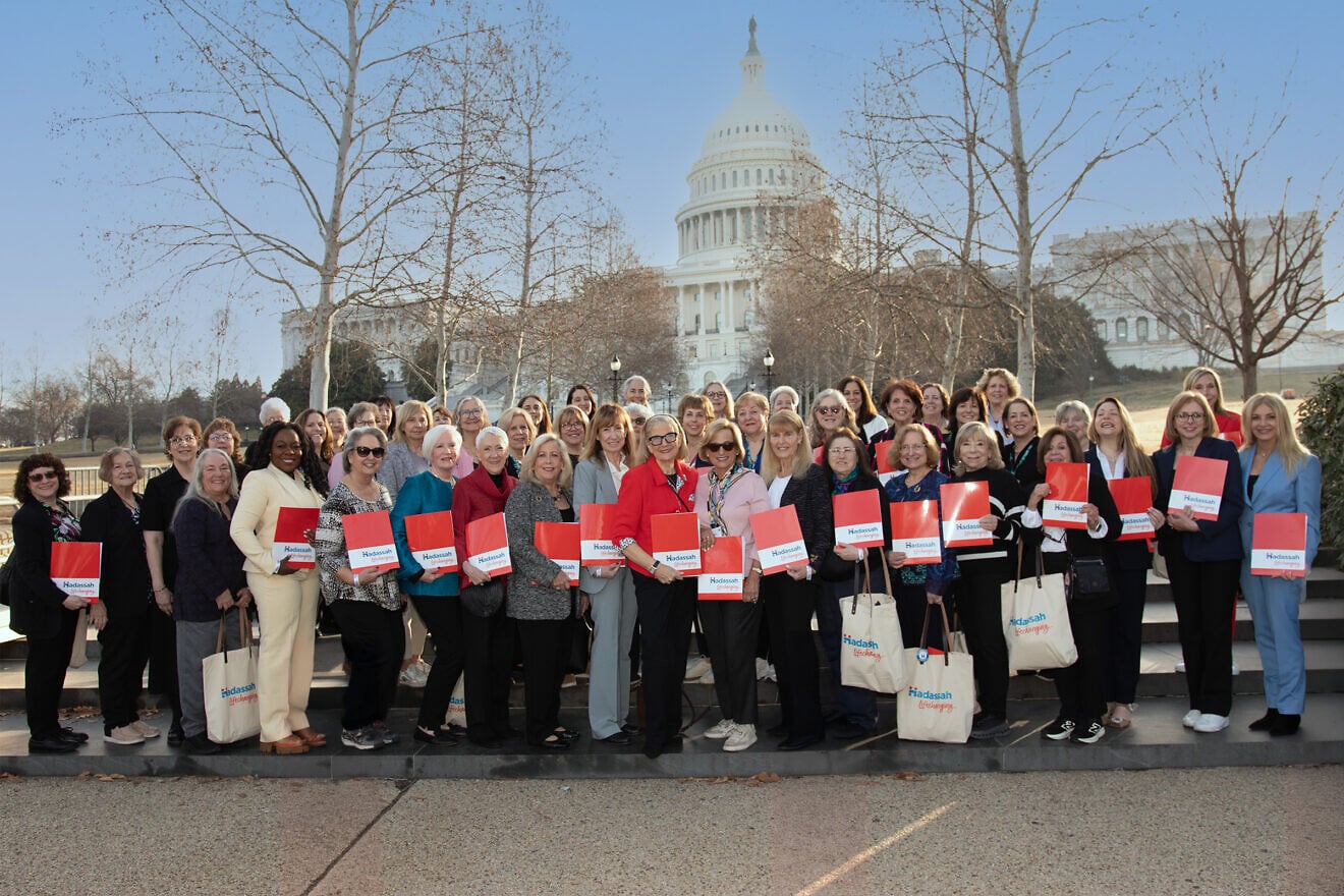 Hadassah leaders press Congress on antisemitism US-Israel ties during Day of Impact