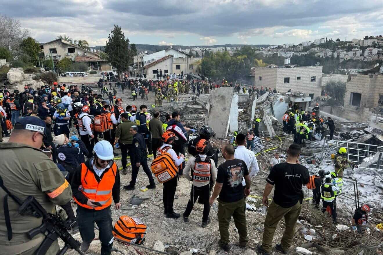 Nine killed by Iranian missile strike in Beit Shemesh