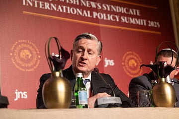 JNS International Policy Summit 2025. Sunday, April 28. Photo by Yuval Chen. JNS International Policy Summit 2025. Sunday, April 28. Photo by Yuval Chen.