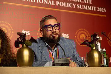 JNS International Policy Summit 2025. Sunday, April 28. Photo by Yuval Chen. JNS International Policy Summit 2025. Sunday, April 28. Photo by Yuval Chen.