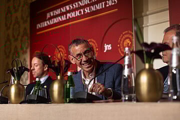 Mark Regev at the JNS International Policy Summit 2025. Sunday, April 28. Photo by Yuval Chen. Mark Regev at the JNS International Policy Summit 2025. Sunday, April 28. Photo by Yuval Chen.